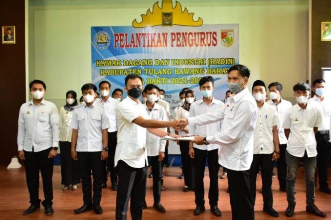 
					Wakil Bupati Hadiri Pelantikan Pengurus Kadin Tubaba