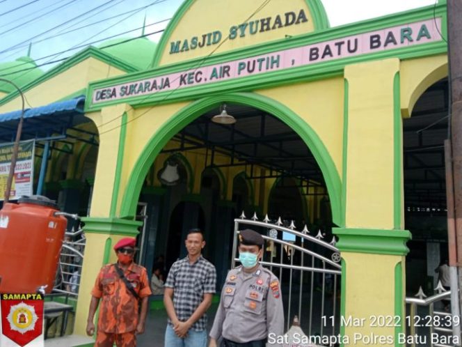
					Patroli Rumah Ibadah Jumat, Kegiatan Rutin Sat Samapta Polres Batu Bara