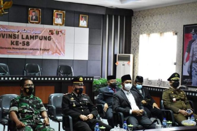 
					Pemkab Tubaba Hadiri Peringatan HUT ke-58 Provinsi Lampung Melalui Video Conference (Vicon)
