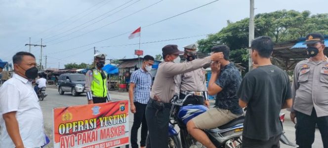 
					Sasar Pajak lndrapura, Kapolres Batu Bara Laksanakan Operasi Yustisi