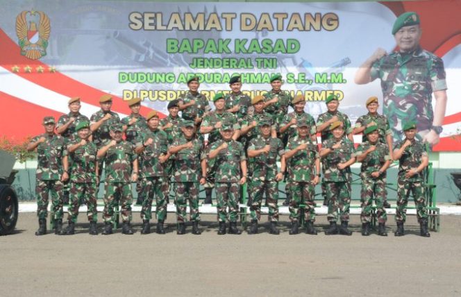 
					Kasdam III/Slw Dampingi Kasad Jenderal TNI Dudung Abdurachman Tinjau Pusdik Jajaran Kodiklatad
