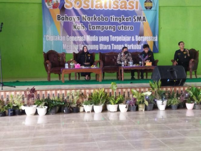 
					DPC GRANAT Lampura Giat Pencegahan Penyalahgunaan Narkotika Di Lingkungan Pelajar SMA Lampung Utara