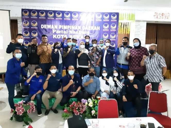 
					DPD Partai Nasdem Kota Bekasi Terima Kunjungan dan Sosialisasi Bawaslu Kota Bekasi