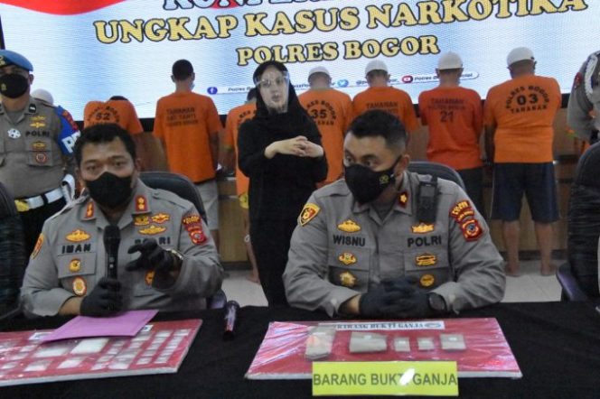 
					Polres Bogor Ungkap Peredaran Narkotika di Kabupaten Bogor