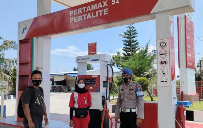 
					BBM di Bulan Ramadhan Sudah Stabil, Polsek Medang Deras Surve Kelokasi SPBU