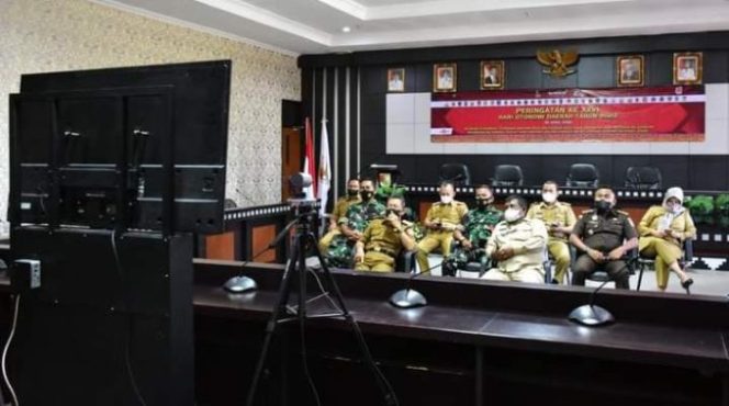 
					Pemkab Tubaba mengikuti Peringatan Hari Otonomi Daerah Tahun 2022 Secara Virtual