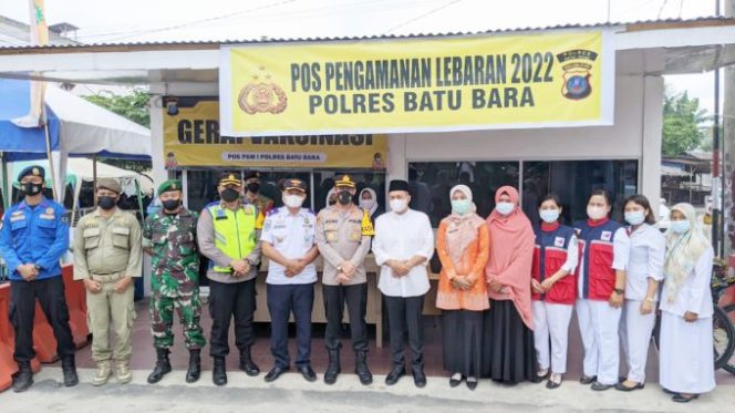 
					Monitoring Langsung, Kapolres dan Bupati Batu Bara Cek Kesiapan Personil Ops Ketupat Toba 2022