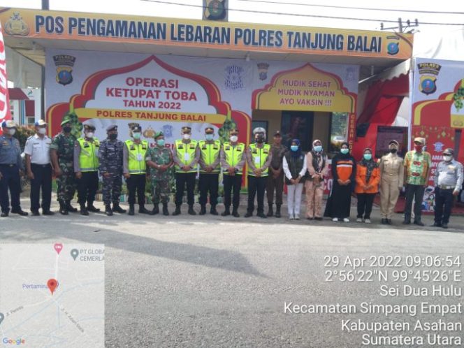 
					Polres Tanjungbalai dirikan Tiga Pos Pengamanan Hari Raya Idul Fitri 1443 Hijriah