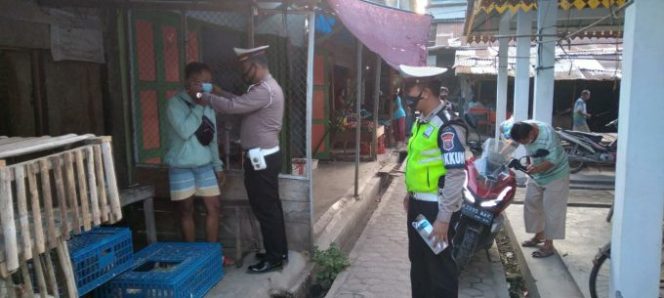 
					Satlantas Polres Batu Bara Gelar Operasi Yustisi, Sambangi Beberapa Pasar