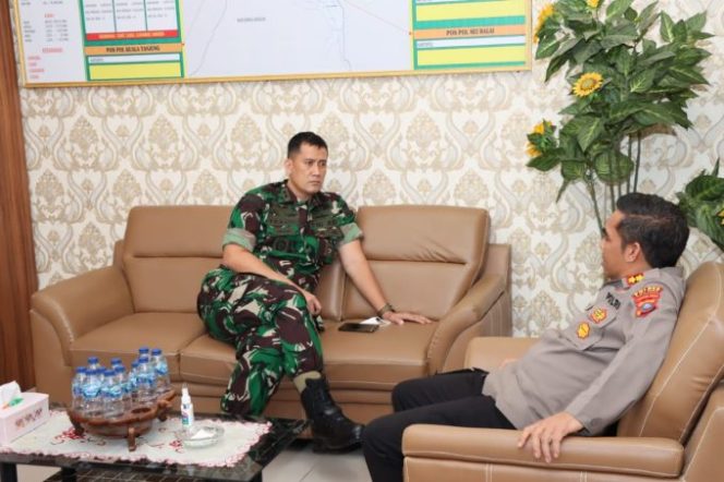 
					Kapolres Batu Bara Sambut Kunjungan Dandim 0208 Asahan, Ini Yang di Bahas