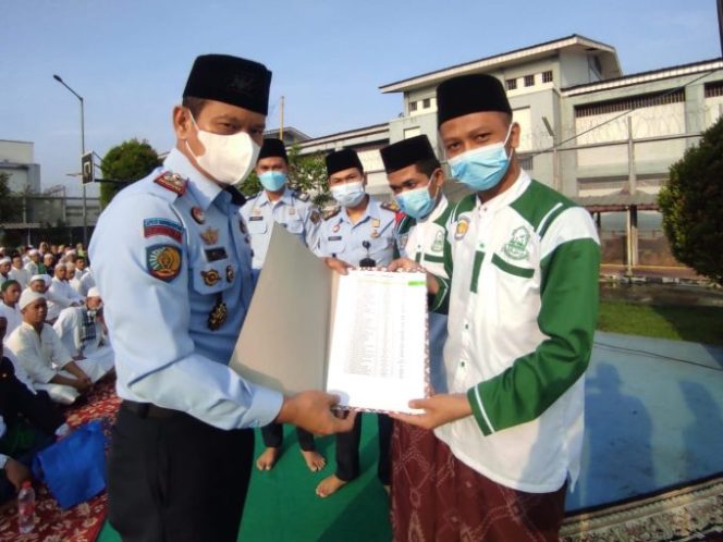 
					Dihari Kemenangan, 603 Napi Lapas Khusus Gunungsindur Terima Remisi Idul Fitri, Satu Orang Napi Langsung Bebas