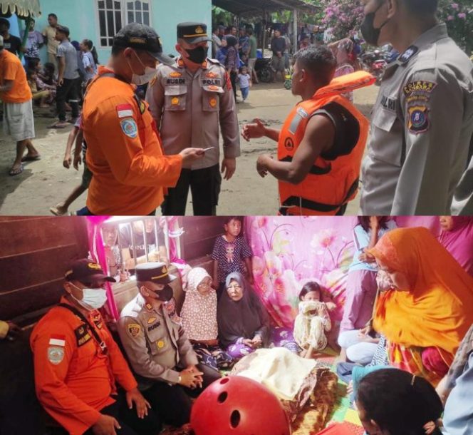 
					Kapolsek Lima Puluh Kunjungi Rumah Duka Korban Hanyut di Sungai Desa Limau Manis