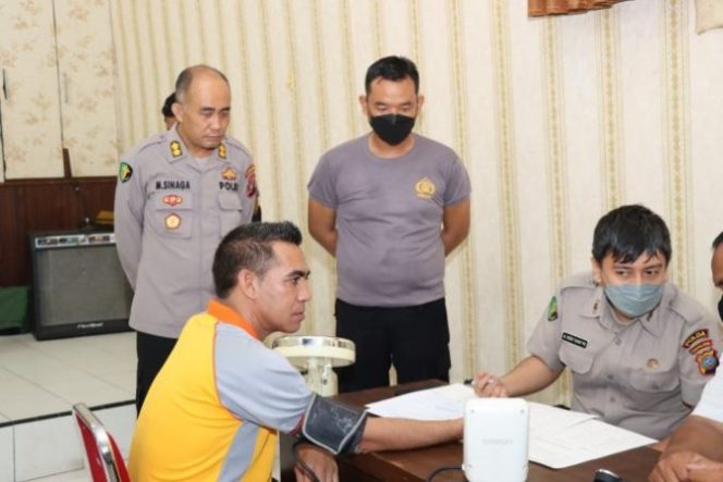
					Cek Kesehatan dan Stamina ! Polres Batubara Melakukan RIKKESLA BIDDOKES Polda Sumut 