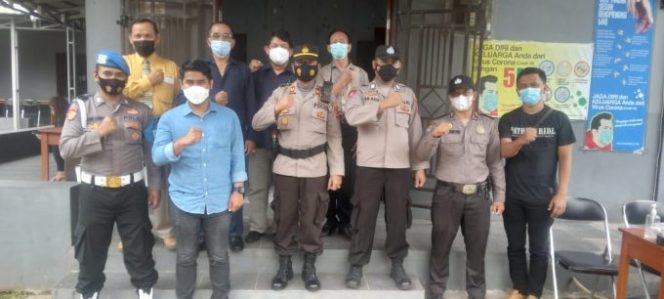 
					Kapolsek Kasokandel Terjun Langsung Pimpin Pengamanan Ibadah Kenaikan Isa Al Masih