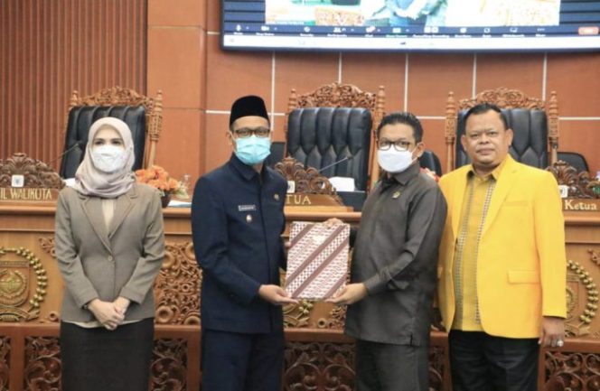 Rapat Paripurna DPRD Depok Sampaikan Pokir APBD Perubahan 2022