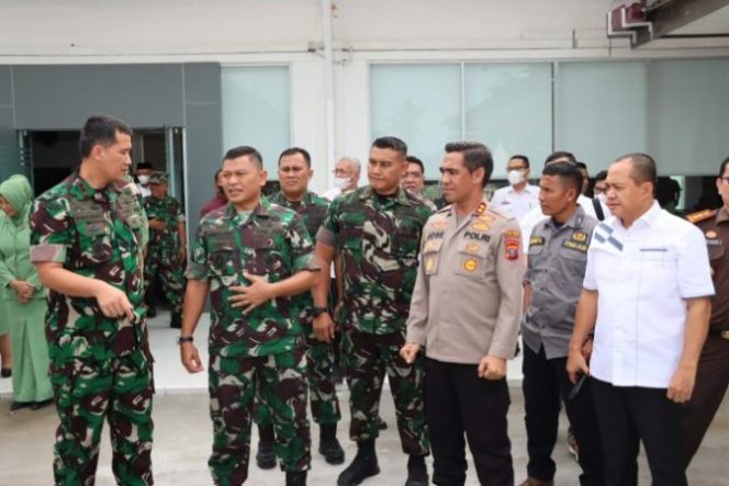 
					Kapolres AKBP Jose Hadiri Sambutan Kunker Danrem 002/PT Tiba di Batubara