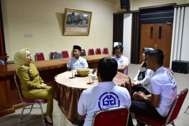 Ketua BPC GAPENSI Tubaba Silaturahmi dan Audiensi Dengan Pj. Bupati Tubaba