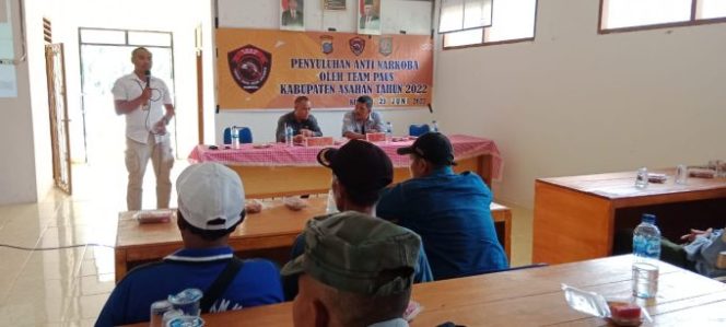 
					Satgas Preemtif Tim Paus Asahan Gelar Sosialisasi P4GN