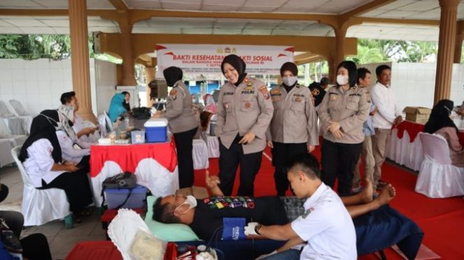 
					Jelang Hari Polwan Ke-74, Polres Asahan Laksanakan Bakti Kesehatan dan Bakti Sosial