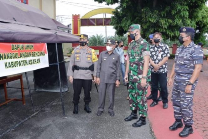 
					Polres Asahan bersama Forkopimda Apel Kesiapan Penanggulangan Bencana Kebakaran Hutan dan Lahan
