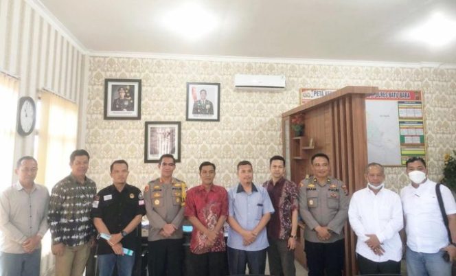 
					Jalin Silaturahmi, Kunjungan KPU Kabupaten Batubara di Sambut AKBP Jose DC Fernandes