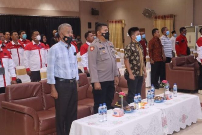 
					Kasie Humas Polres Asahan Hadiri Pelantikan Pengurus SMSI ASTAB Priode 2022-2025