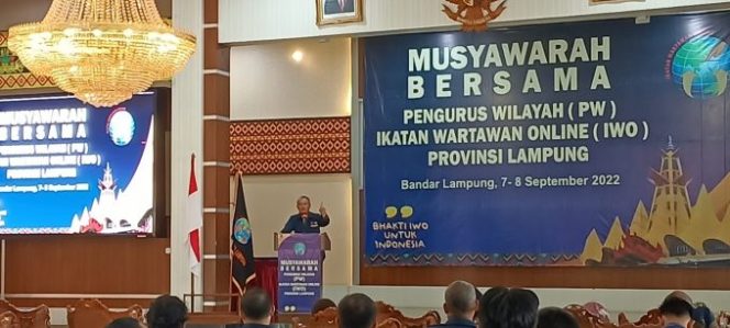 
					Musyawarah Bersama (Mubes) IWO Lampung Resmi Dibuka