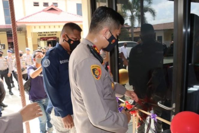 
					AKBP Roman Smaradhana Elhaj Resmikan Ruangan Sie Humas Polres Asahan