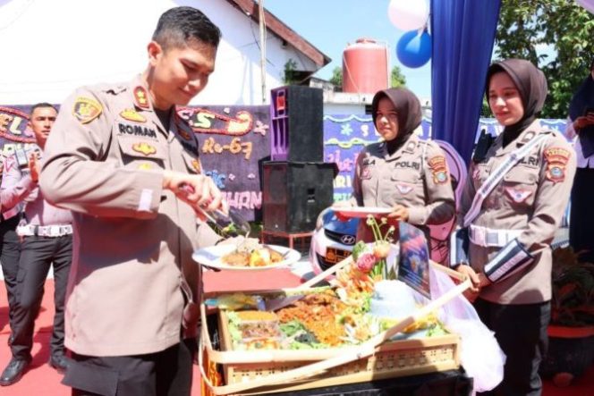 
					Sat Lantas Polres Asahan Gelar Syukuran Hari Lalu Lintas Bhayangkara Ke-67 Tahun 2022