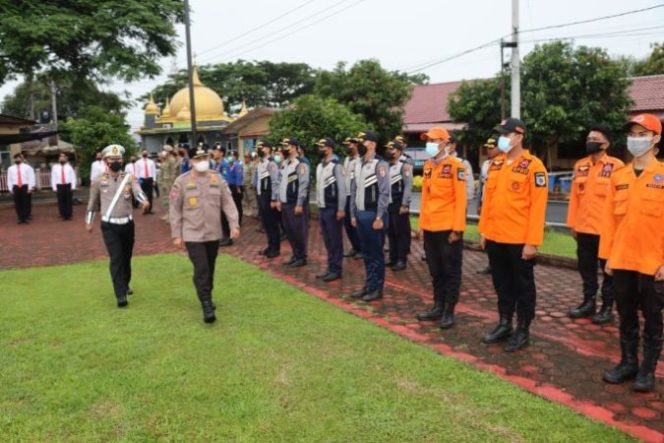 Polres Batu Bara Melaksanakan Apel Gelar Pasukan Operasi Zebra 2022