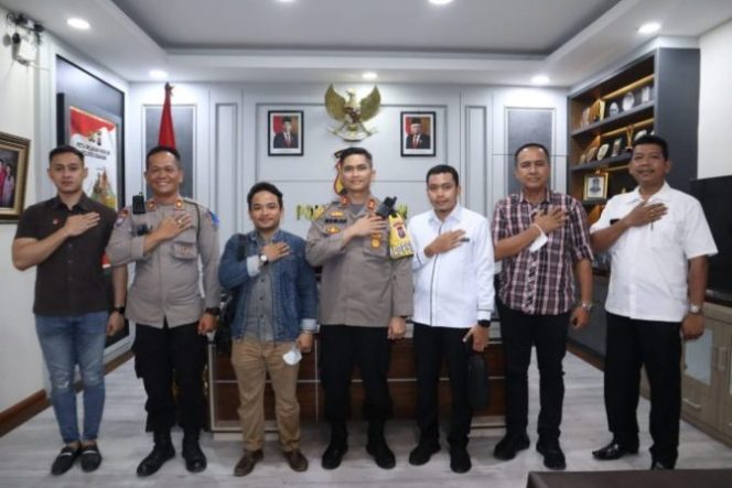 
					Kapolres Asahan Silaturahmi dengan Ikatan Pelajar Alwasliyah Sumut