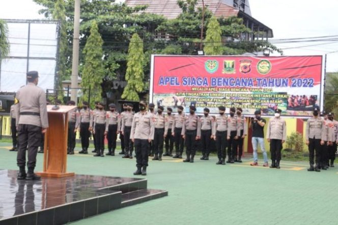 
					Polres Sukabumi Bersama Forkopimda Gelar Apel Pasukan Siaga Bencana Tahun 2022