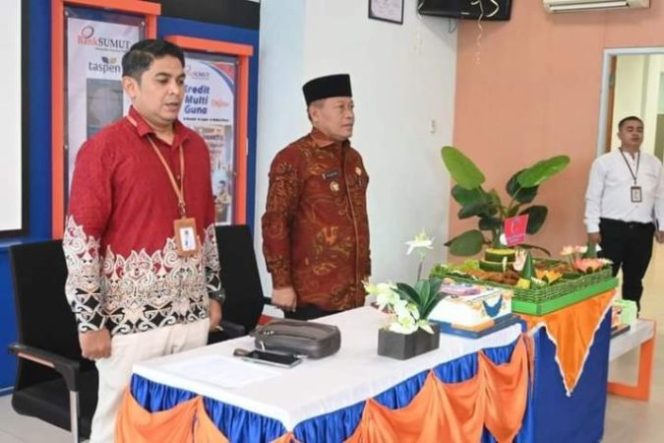 
					Wali Kota Waris Thalib Hadiri HUT Bank Sumut Ke-61 bersama Keluarga Besar PT Bank Sumut Cabang Tanjungbalai