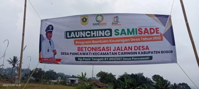 
					Pemerintah Desa Pancawati Launching Samisade Tahun 2022
