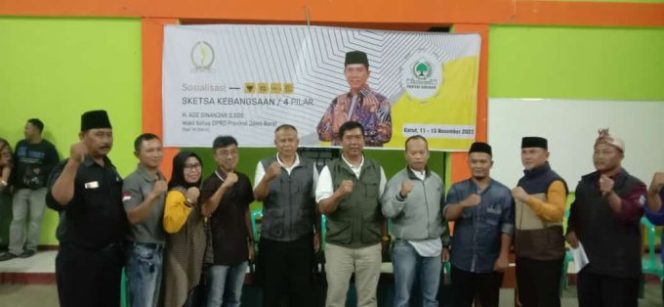 
					Dewan Provinsi Jawa Barat H.Ade Ginanjar Gelar Sosialisasi SKETSA KEBANGSAAN 4 Pilar di Kabupaten Garut