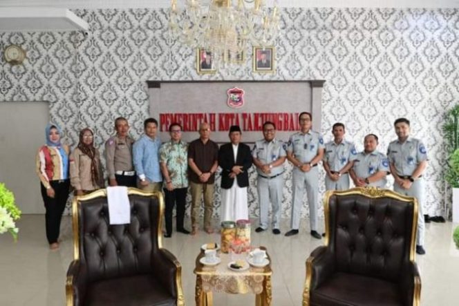 
					Wali Kota Tanjungbalai Terima Kunjungan Kerja PT Jasa Raharja Provsu