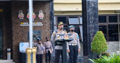 Polresta Cirebon Laksanakan Apel Kesiapan Pengamanan Malam Tahun Baru 2023