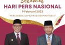 Pimpinan Beserta Segenap Jajaran Pemerintah Kabupaten Bogor Mengucapkan “Selamat Hari Pers Nasional 9 February 2023”