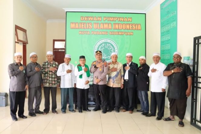 
					Baru Bertugas, Kapolres PSP AKBP Dudung Setyawan Sowan Ke MUI