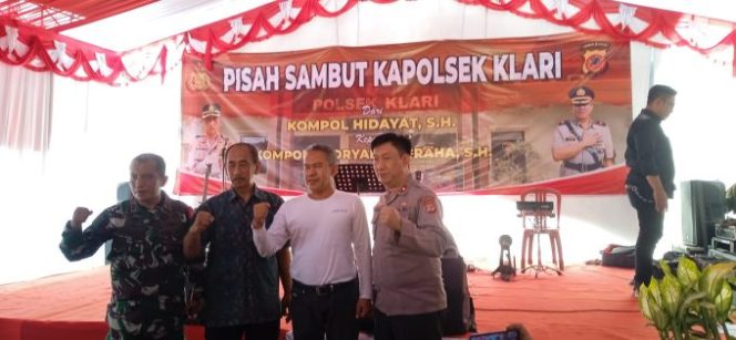 
					Pisah Sambut Kapolsek Klari Polres Karawang