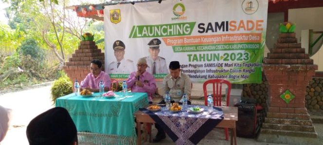 
					Launching Samisade, Desa Karihkil Hotmik Jalan di Dua Kampung
