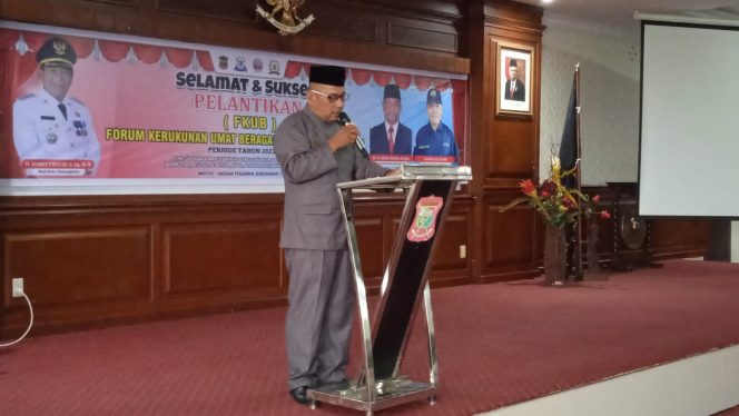 
					Forum Kerukunan Umat Beragama (FKUB) Kota Tanjungbalai Dilantik untuk Periode Tahun 2023-2028