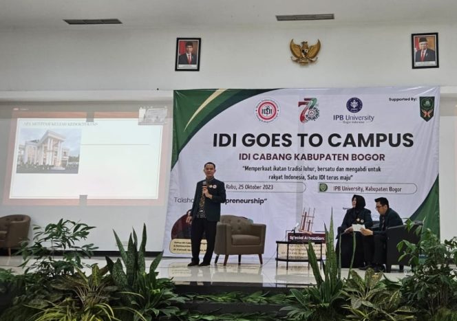 
					Peringati HUT IDI Ke-73, IDI Cabang Kabupaten Bogor Gelar Talk Show Di Kampus IPB University