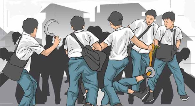 
					Sering Dijadikan Lokasi Aksi Tawuran Pelajar, Kasi Trantib Kecamatan Ciseeng Bilang Begini