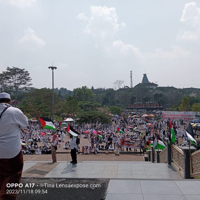 
					Bela Palestina, Pemkab Bandung Barat Gelar Aksi Solidaritas dan Terkumpul Donasi Hampir 1M Siap di Berangkatkan