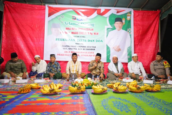 
					Pemerintah Kota Tanjungbalai Bersama Warga Masyarakat Sekitar Menyelenggarakan Acara Syukuran