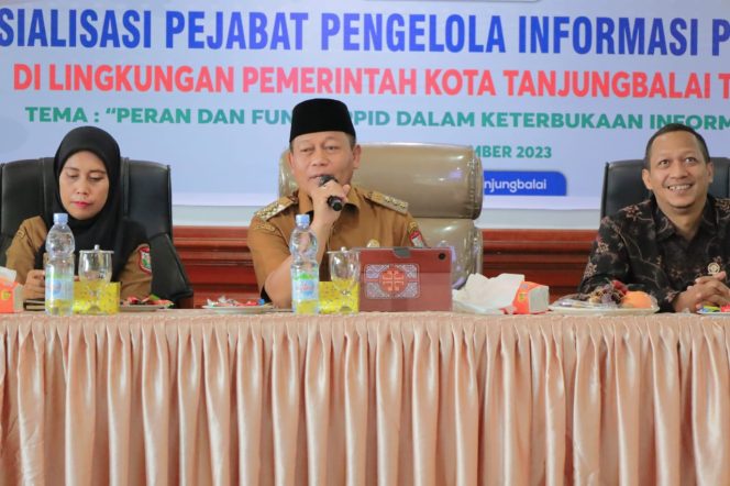 
					Diskominfo Kota Tanjungbalai Gelar Sosialisasi Pejabat Pengelola Informasi Dokumentasi