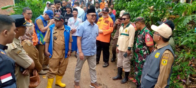 Pasca Longsor di Kampung Sempur, Pemdes Petir Himbau Warga yang Tinggal di Zona Rawan Bencana Agar Tetap Waspada