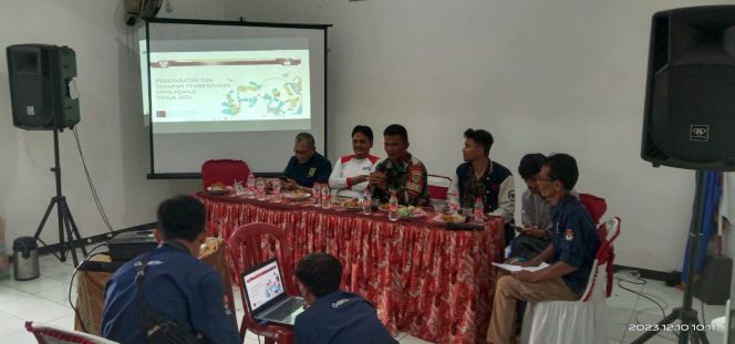 PPS Desa Cimanggu Dua Sosialisasikan Pembentukan Kelompok Penyelenggara Pemungutan Suara (KPPS) dan Tetapkan 27 TPS