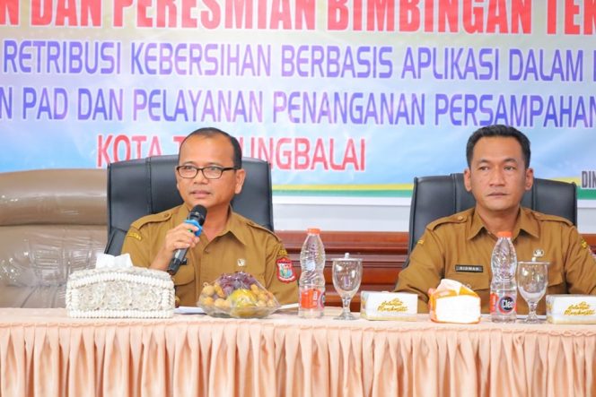 
					Tingkatkan PAD, DLH Kota Tanjungbalai Resmikan Retribusi Wajib Kebersihan Berbasis Online